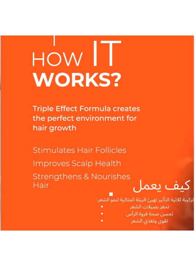 بادرا بخاخ بادرا مينوكسيديل 5% | تأثيرات ثلاثية | للرجال والنساء | قوة إضافية 60 مل - Image 4